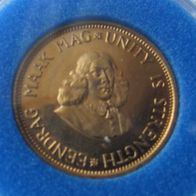 Südafrika 2 Rand 1973 J. van Riebeck 7,988 g Gold .917