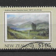 006) Neuseeland 1988 Gemälde Mi. Nr. 1045 gestempelt