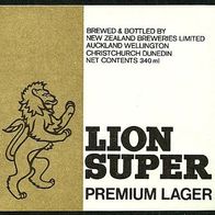 Bieretikett New Zealand Breweries Auckland Wellington Christchurch Neuseeland