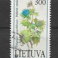 004) Litauen 1992 Blumen Mi. Nr. 500 gestempelt