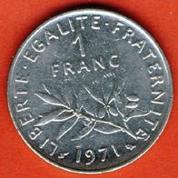 Frankreich 1 Franc 1971