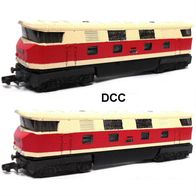 V180 059, DR, Diesellok, hellelfenbein-rot, digital DCC, EVP, Piko 5/4107, Ep4 Spur N