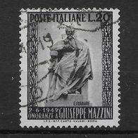 004) Italien 1949 G. Mazzini Mi. Nr. 777 gestempelt