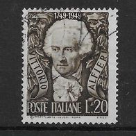 005) Italien 1949 Vittorio Alfieri Mi. Nr. 778 gestempelt