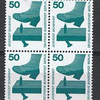 Berlin MiNr. 408 UVV Viererblock Paare aus Bogen postfrisch