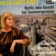 7 Vinyl Hildegard Knef / Berlin dein Gesicht hat Sommersprossen