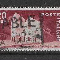 011) Italien 1949 Kirche Mi. Nr. 779 gestempelt