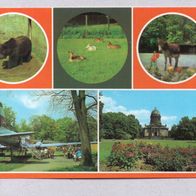 h09) BRD (DDR-Zeit) - AK - Dessau - Lehrpark Tier-und Pflanzenkunde