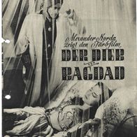 Filmprogramm IFB Nr. 374 Der Dieb von Bagdad Sabu 4 Seiten