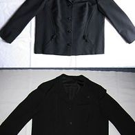 schwarzer Blazer Gr. 42 Jobis high class reine Schurwolle neuwertig 2x getragen