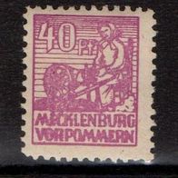 SBZ Sowjetische Zone postfrisch Michel Nr. 40y - 2