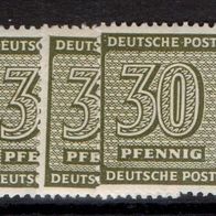 SBZ Sowjetische Zone postfrisch Michel Nr. 135Y