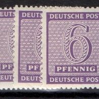 SBZ Sowjetische Zone postfrisch Michel Nr. 129X