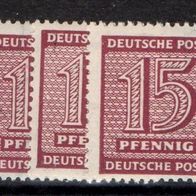SBZ Sowjetische Zone postfrisch Michel Nr. 133X