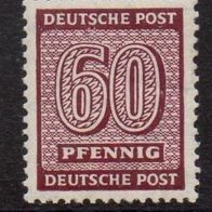 SBZ Sowjetische Zone postfrisch Michel Nr. 137X