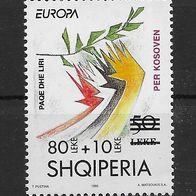 Albanien 2001 Kosovo-Hilfe Mi. Nr. 2784 postfrisch * *