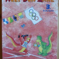 Schroedel Welt der Zahl Arbeitsbuch Klasse 3 Gundschule Mathematik Retro 1999 DM-Ausg