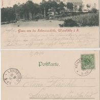 Weinböhla-AK-1900-Gruss von der Schweizerhöhe , Erh.-1