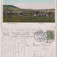 Weipert-Vejprty-Litho-AK 1913 Ober-Bährenstein, Erh.2