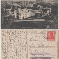 Wilsdruff-AK-1919-Blick auf die Stadt. Erh.1