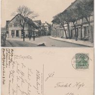 Wittenburg-AK-1909 Grosse Strasse , Erh.1