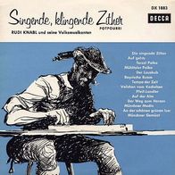7"KNABL, Rudi · Singende, klingende Zither (RAR 1964)