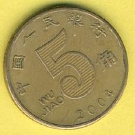 China 5 Jiao 2004