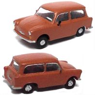 IFA Trabant P60 ´62, Kombi, braun, 3D-Druck-Kleinserie, Ep3, BLK, Spur N