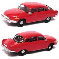 Tatra 603-2 ´63, Limousine, rot, 3D-Druck-Kleinserie, Ep3, etchIT, Spur N