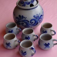 Bowleservice für 12 Personen - westerwälder Keramik