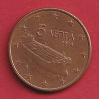 Griechenland 5 Cent 2014