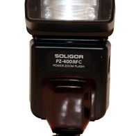 Blitzgerät Soligor PZ-400AFC Power Zoom Flash für analoge oder digitale Kameras