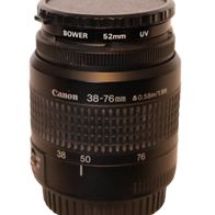 Canon EF 38-76mm 1:4,5 - 5,6 Objektiv für Canon EOS Kameras