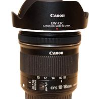 Canon EOS Zoom Lens EF-S 10-18mm IS STM f/4.5-5.6