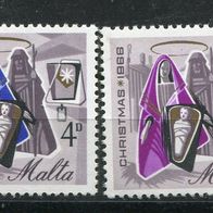 EM004 Malta 348-49 postfrisch * * , 0,60 M€