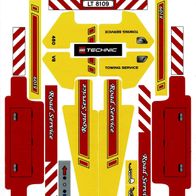 Lego 8109 Ersatzstickerbogen für den Tieflader