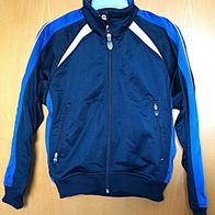 Joggingjacke Trainingsanzugsjacke Alex blau Gr. 140
