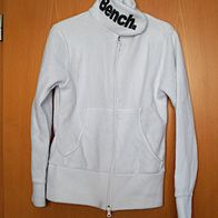 Shirtjacke Fleecejacke weiß Bench Gr. S/M