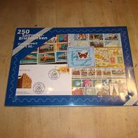 250 Sammler-Briefmarken (Katalogwert über 60, - E.) OVP!