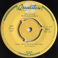 Lukacsi Margit / Zaray Marta / Vamosi Janos - Egyveleg Horvath Jeno Muveibol 45 EP 7"