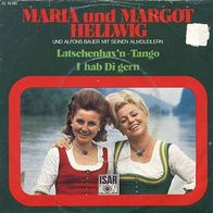 7"HELLWIG, Maria und Margot · Latschenhax´n-Tango (RAR 1972)