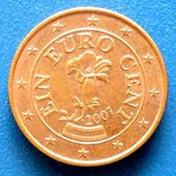 1 Cent - Österreich - 2007