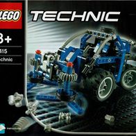Lego Technik 8415 Kipplaster + Kehrmaschiene Top Zustand