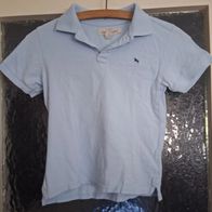 Hellblaues Poloshirt - Gr. 122/128 - H&M