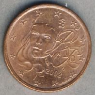 Frankreich 5 Cent 2002