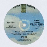 7 Vinyl Eagles / Heartache Tonight ( Ohne Cover )