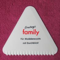 NEU: Eiskratzer Auto in Dreiecksform Werbung Ernsting´s Dreieck Scheiben Kratzer