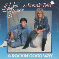 7 Vinyl Shakin Stevens & Bonnie Tyler / A Rockin good Way