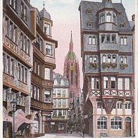 AK Frankfurt a.M. - Am Römerberg - ca. 1910 (20322)