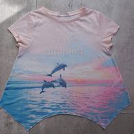 T-Shirt Gr. 146/152 H&M mit Delfinen